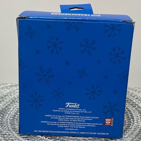 Hallmark Transformers Optimus Prime Funko POP Ornament NWT - Picture 10 of 12